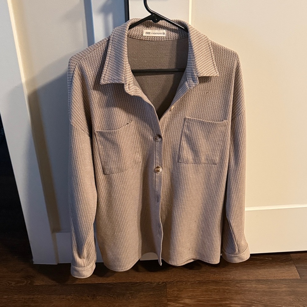 12th Tribe x Salty Blonde Shacket (S)